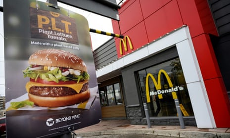 In 2019 and early 2020, McDonald tested a plant-based burger product it called the PLT at some Canadian locations.