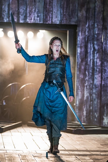 Seeking justice … Gina McKee as Boudica.