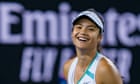 'It's way past my bedtime': Emma Raducanu on adjusting to Australian Open pressures - video