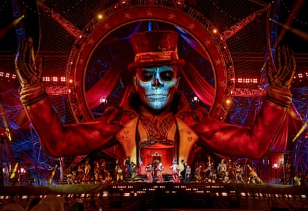 One of the stage sets for Take That’s The Circus Live.