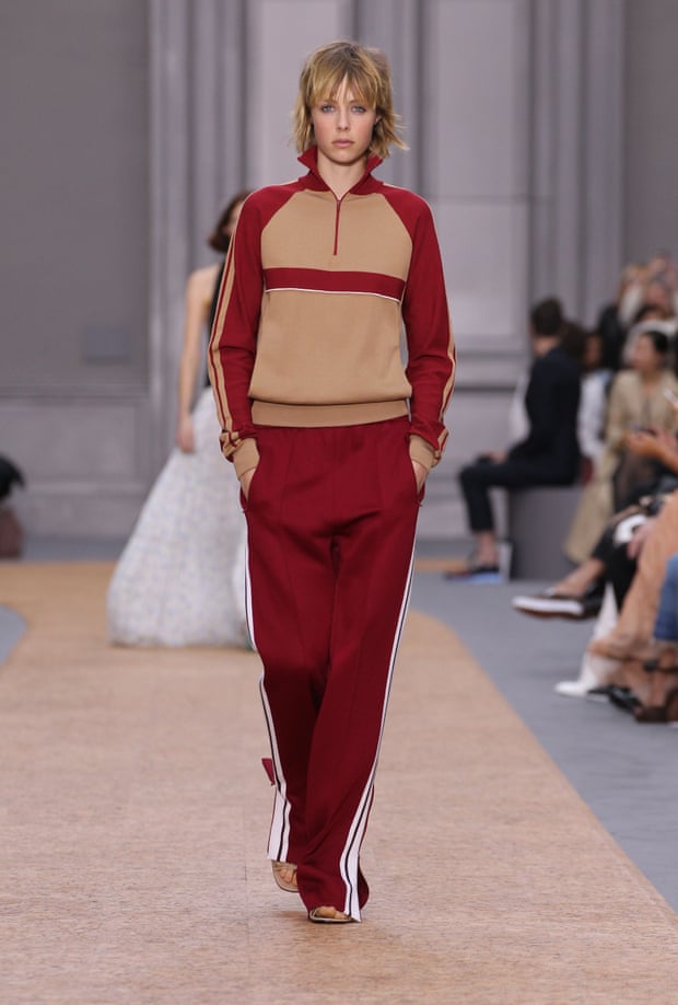 The now cult tracksuit on the Spring Summer 2016 Chloé catwalk.