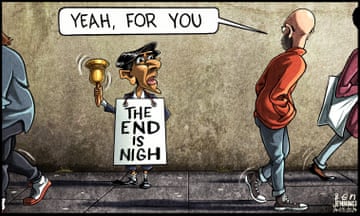 Ben Jennings on Rishi Sunak’s dire prophecies for the next five years – cartoon