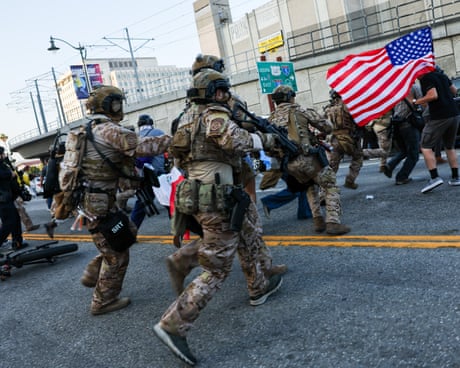 How Trump hinted at a crackdown on protests long before his inauguration