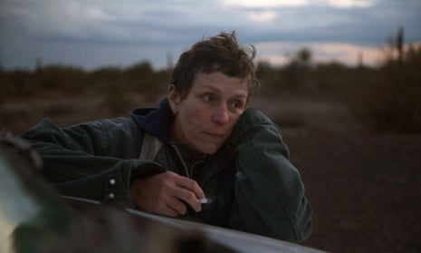 Frances McDormand as Fern in Nomadland.