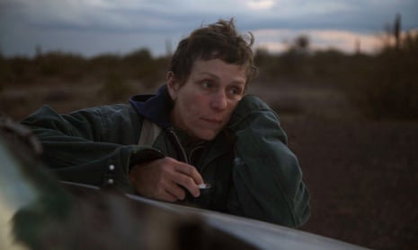 McDormand as Fern in the film version of Nomadland.