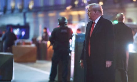 Donald Trump in New York, New York, on 17 January 2024.