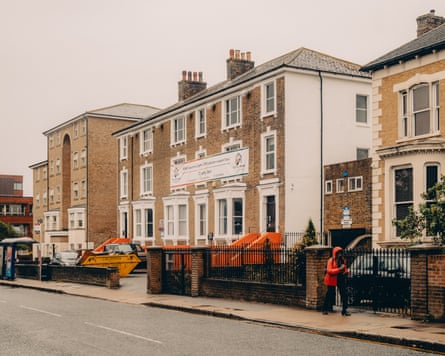 A photo of the three-storey building that will house the St James House school in Gravesend