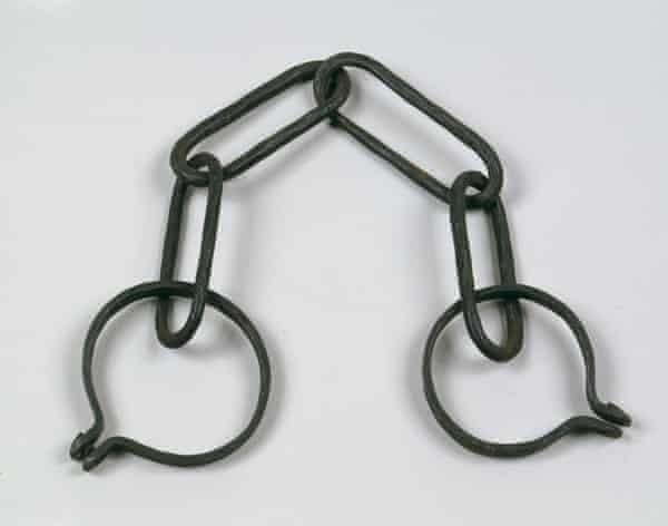 Slave shackles, 1866