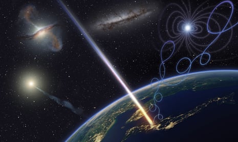 An artist’s impression of the Amataresu particle
