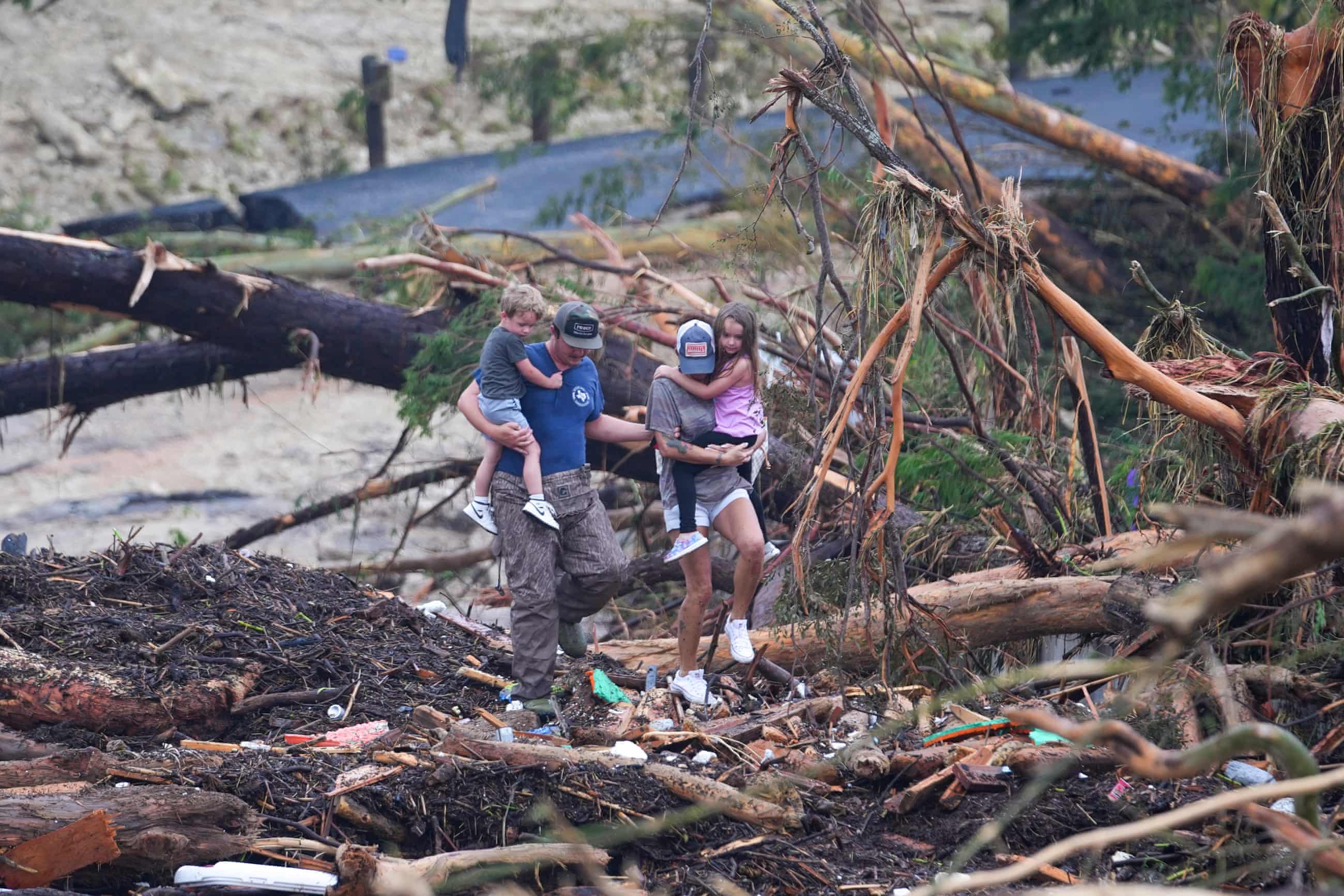 Texas continues grim flood recovery with at least 43 killed, including 15 children