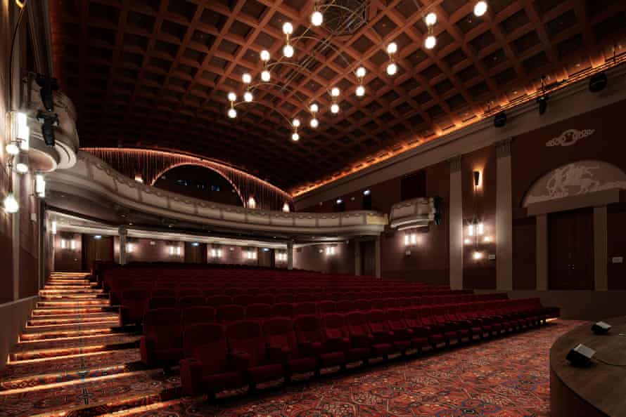 Interior of the cinema