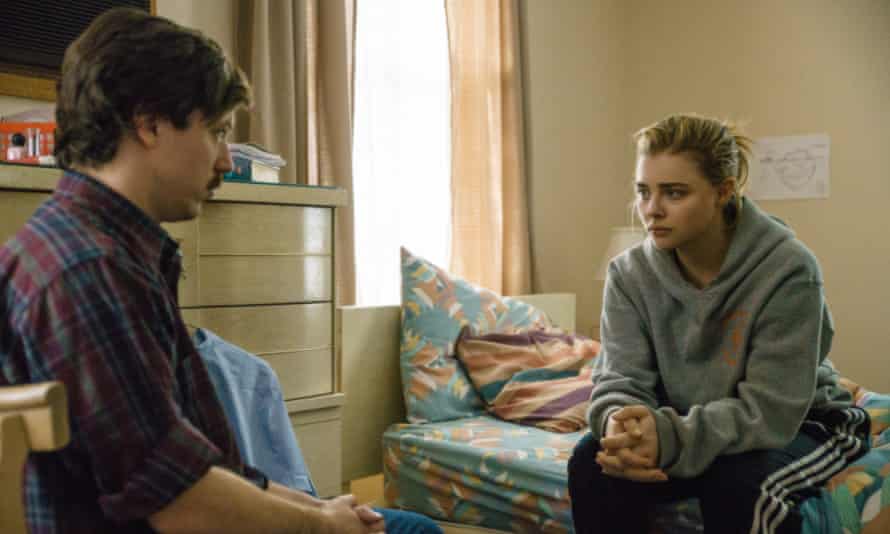 John Gallagher Jr and Chloe Grace Moretz: unflinchingly calm, good-humoured and easily empathetic.