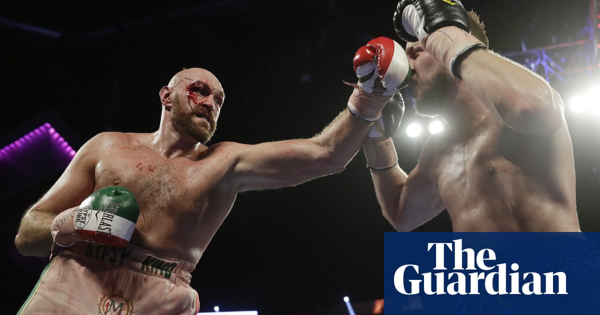 Tyson Fury survives Otto Wallin scare to stay on course for Wilder rematch
