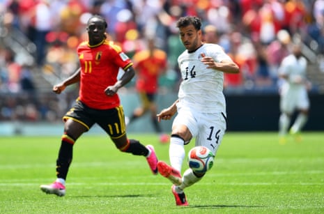 Hamdy Fathy has the ball as we get back underway in Seattle.