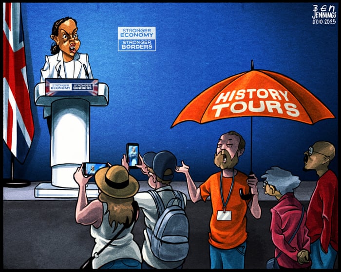 Ben Jennings on the Conservative party conference – cartoon
