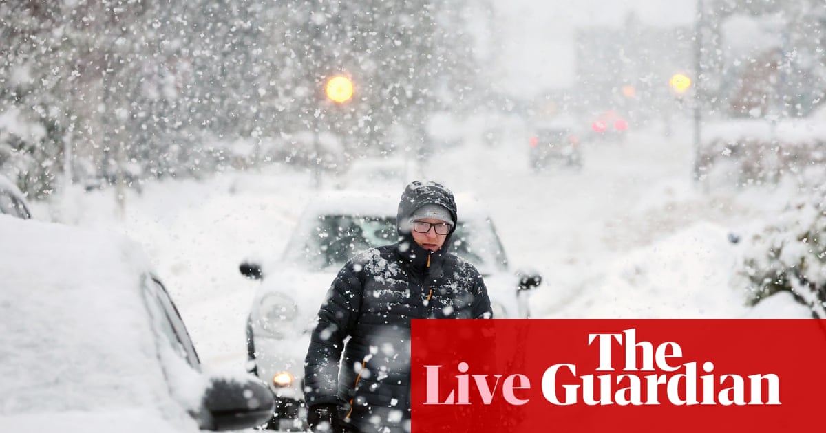 Storm Goretti live: danger to life warning as heavy rain, strong winds and snow batter UK