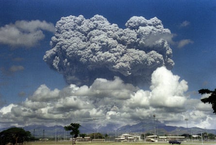 large volcanic eruption