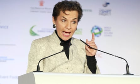 Christiana Figueres speaks in London