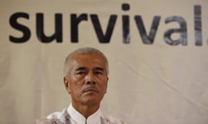 Kiribati’s former president Anote Tong