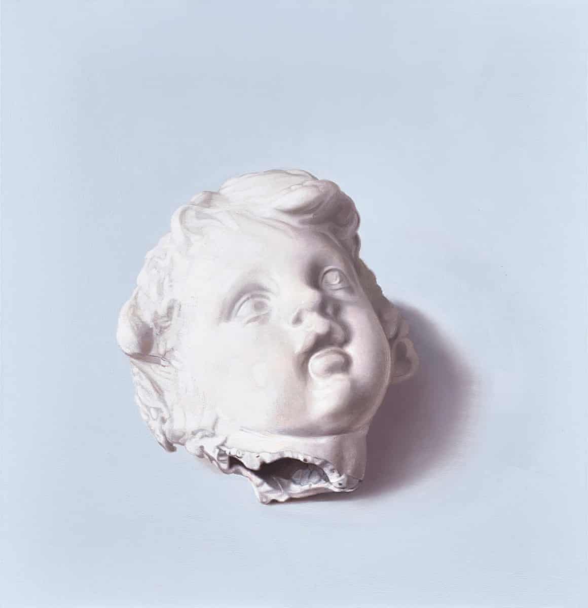 Sublime … Alison Watt’s Dream, 2024, oil on canvas, showing in the exhibition of the week.