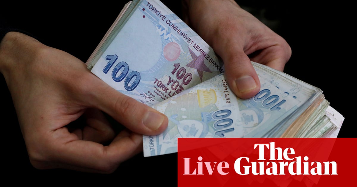 turkey s lira and stock market tumble