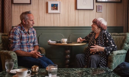 Simon Hattenstone interviewing the artist Agnès Varda in 2018