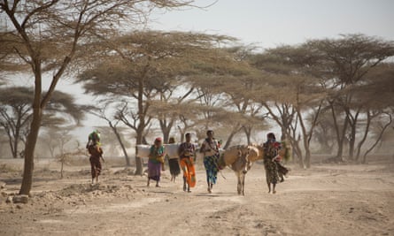 People in Kobo village in Fentale district, Ethiopia who have been severely impacted by drought