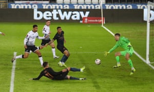 Kyle Walker scores from outside the picture!