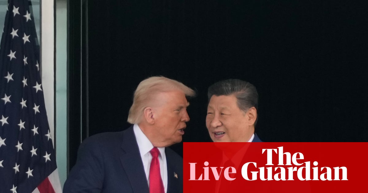 Donald Trump says rare earths dispute ‘settled’ and China to resume buying US soybeans after Xi Jinping talks – live | China