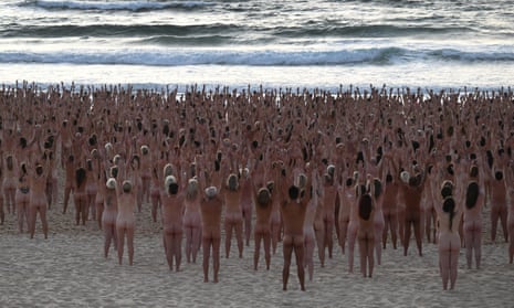 The 2,500 people in Spencer Tunick’s Bondi Beach nude artwork represented the approximate number of people who die of skin cancer nationally each year