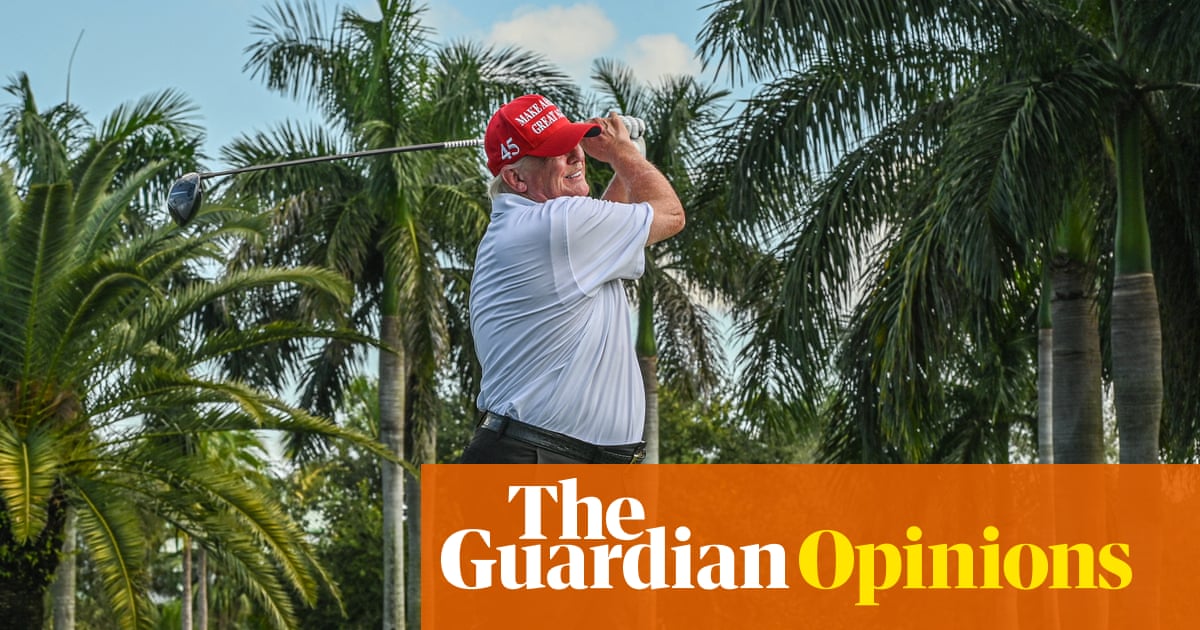 If Trump fells 430 trees in the middle of a golf course, do they make a sound?