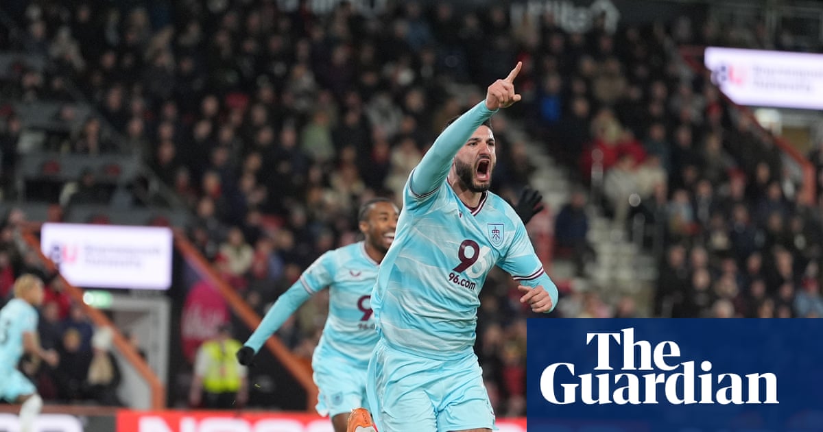 Armando Broja snatches late equaliser at Bournemouth to end Burnley’s losing streak