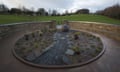 The memorial garden at Mortonhall crematorium in Edinburgh that includes plaques inscribed with the names of 149 babies.
