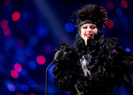 Lady Gaga at the MTV Video Music Awards 2025.