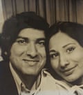 Saima’s parents in the late 70s.