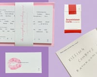 The Everything Birthday Card, Acquaintance Cards, and the Grid Travel Journal from No Particular Order