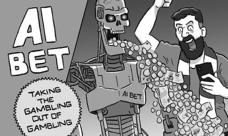 DAvid Squires cartoon on Gambling ads