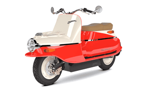 Fully charged: the electric Äezeta has a range of well over 75 miles