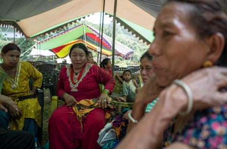 Sangke Dolma Tamang and other women