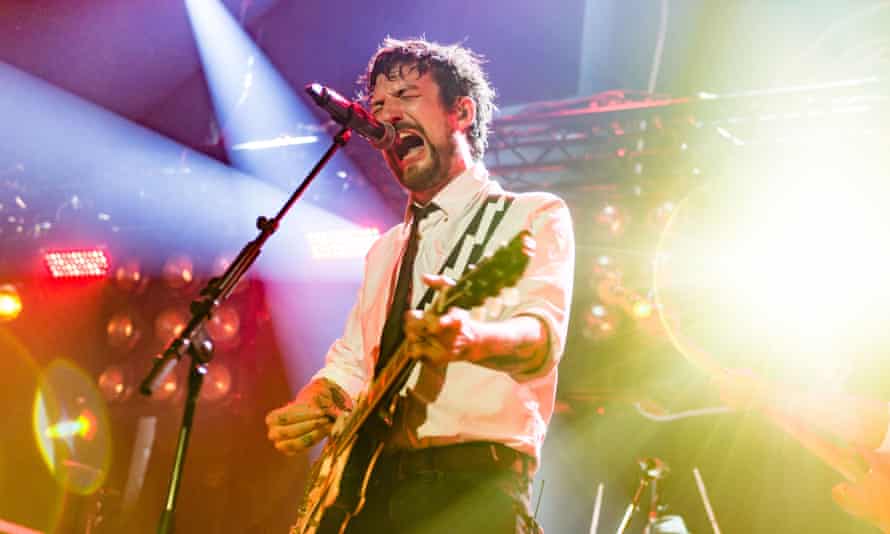 Frank Turner performing in 2018.