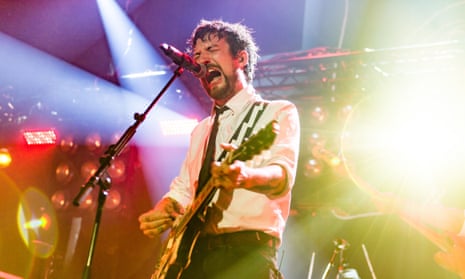 Frank Turner at the Roundhouse, London.
