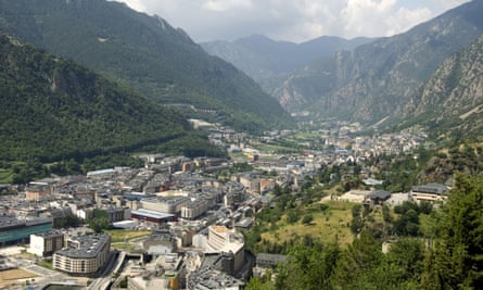 Andorra la Vella, capital of Andorra.