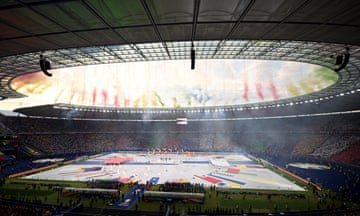 The closing ceremony of Euro 2024 at the Olympiastadion in Berlin.