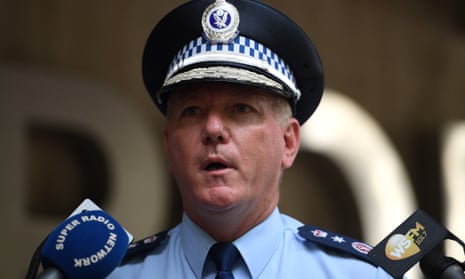 NSW police commissioner Mick Fuller