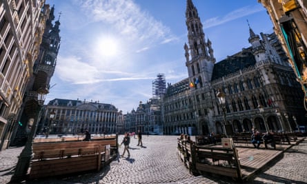 The centre of Brussels
