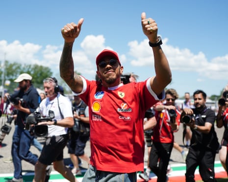 Lewis Hamilton starts 12th with Charles Leclerc in 11th at Ferrari’s home circuit.