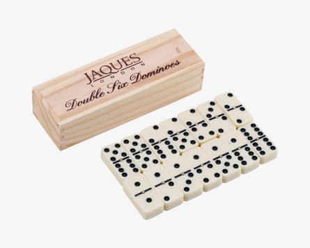 Jaques Dominoes Set- Double Six Dominoes