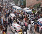 Pakistan roof collapse kills 14 children at tutoring centre