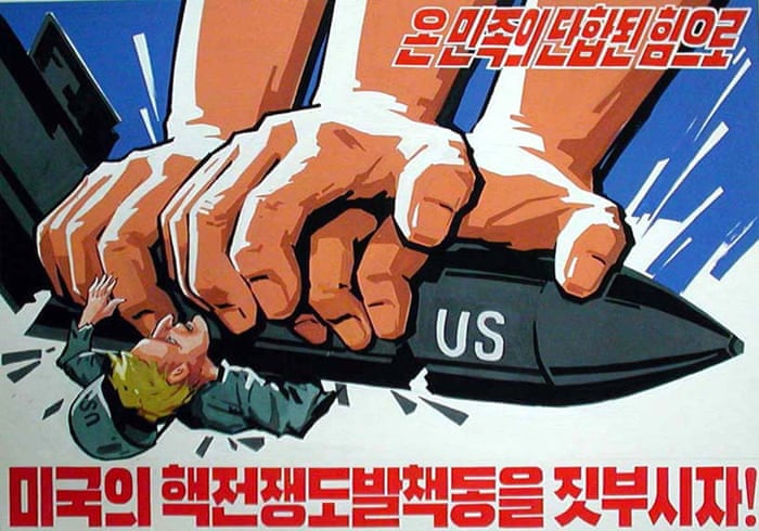 North Korea S Bold Wave Of Propaganda Art In Pictures World News The Guardian