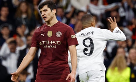 City's zombified figures are haunted by ghosts of themselves in Bernabéu exit | Manchester City | The Guardian